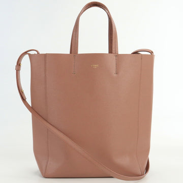 CELINE Vertical Hippo Small Tote Bag Leather Women's