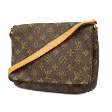 Louis Vuitton shoulder bag monogram musette tango short strap M51257