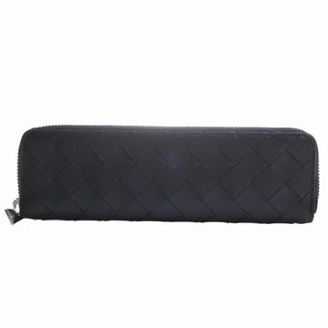 BOTTEGA VENETA Intrecciato leather pen case black