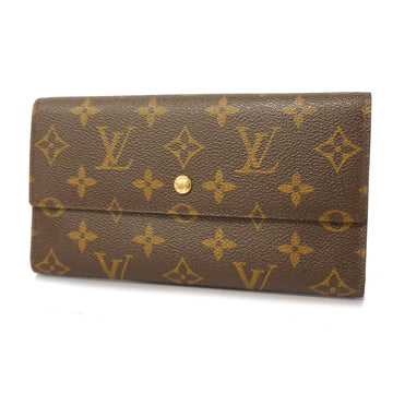 Louis Vuitton Trifold Long Wallet Monogram Porto Tresor International M61215