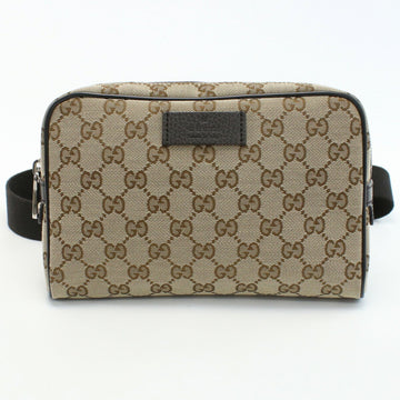 GUCCI Belt Bag GG Canvas 449174 Body Men's