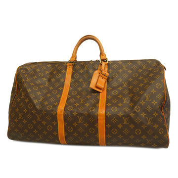 LOUIS VUITTONAuth  Monogram Keepol 60 M41422 Men,Women,Unisex Boston Bag