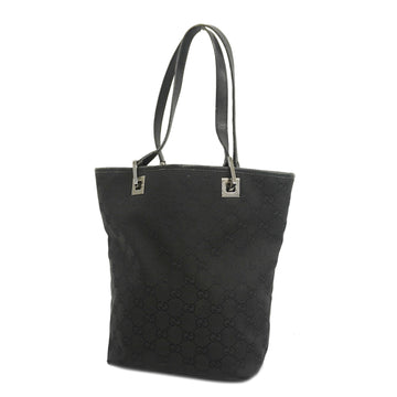 GUCCIAuth  GG Canvas Tote Bag 31244 Women's Black