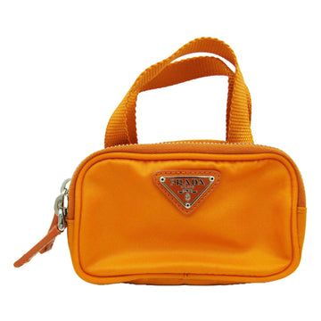 PRADA TESSUTO Women's Nylon Pouch Orange