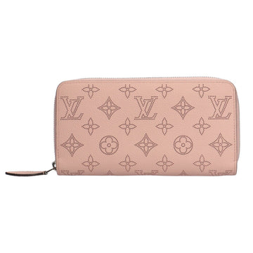 Louis Vuitton Zippy Mahina Long Wallet Monogram Women's