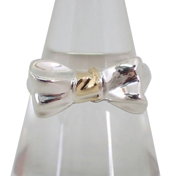 TIFFANY 925 750 Ribbon combination ring No. 11