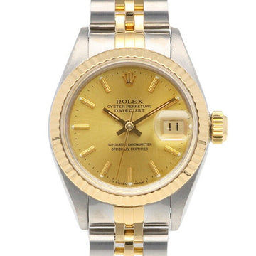 ROLEX Datejust Oyster Perpetual Watch Stainless Steel 69173 Ladies