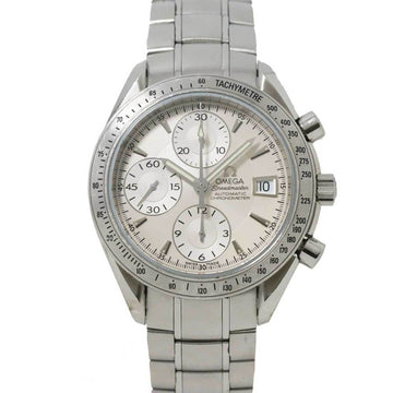 OMEGA Speedmaster Date 3211 30 Chronograph Men's Watch Silver Dial Automatic