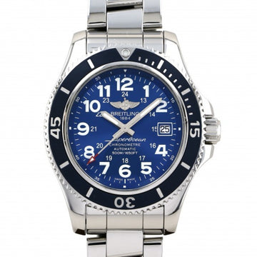 BREITLING Super Ocean II A173651D1/C915 Blue Dial Watch Men's