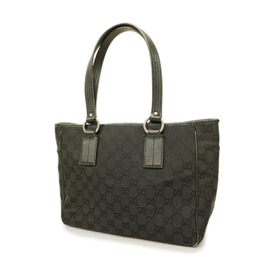 GUCCIAuth  GG Canvas Tote Bag 113019 Women's Tote Bag Black