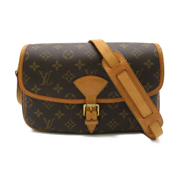 LOUIS VUITTON Sologne Shoulder Bag Brown Monogram PVC coated canvas M42250