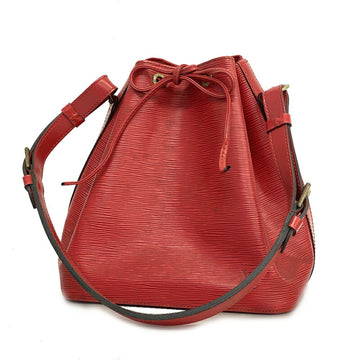 LOUIS VUITTON Shoulder Bag Epi Petit Noe M44107 Castilian Red Ladies