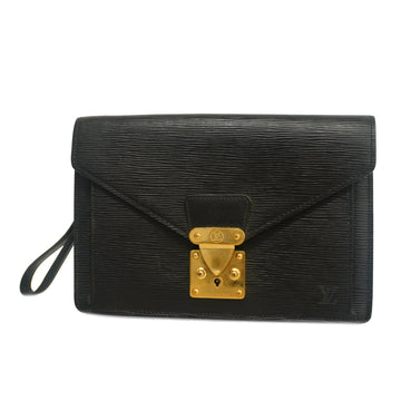 LOUIS VUITTONAuth  Epi Serie Dragonne M52612 Women's Clutch Bag Noir