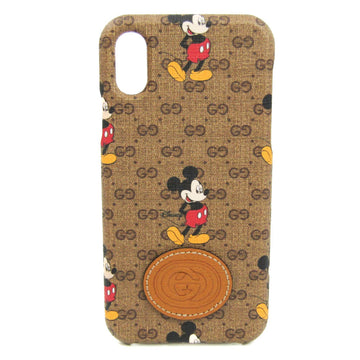 GUCCI Ophidia GG Supreme Phone Bumper For IPhone X Brown,Multi-color DISNEY Collaboration 602551