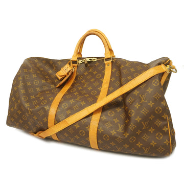 LOUIS VUITTONAuth  Monogram Keepall Bandouliere 60 M41412 Unisex Boston Bag