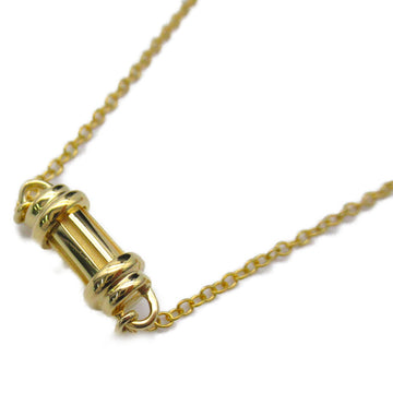 TIFFANY&CO cylinder bottle necklace Necklace Gold K18 [Yellow Gold] Gold