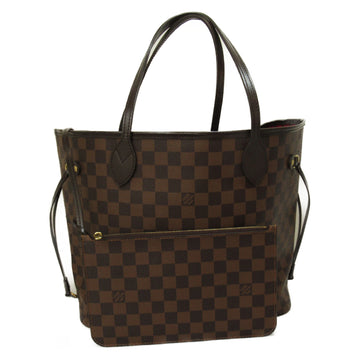 LOUIS VUITTON Neverfull MM Brown Ebene Damier PVC coated canvas N41358