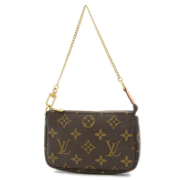 Louis Vuitton Monogram Mini Pochette Accessoires Accessory Pouch Handbag M58009