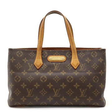 LOUIS VUITTON Monogram Wilshire PM Tote Bag Handbag M45643