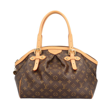 LOUIS VUITTON Tivoli GM Monogram Handbag Canvas M40144 Brown Women's