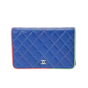 CHANEL Matelasse Sold Product Blue/Orange/Green Women's Lambskin Chain