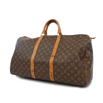 LOUIS VUITTONAuth  Monogram Keepol 55 M41424 Boston Bag