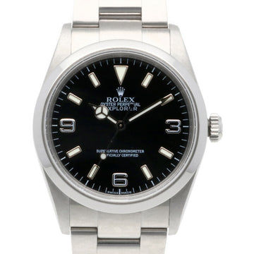 ROLEX Explorer 1 Oyster Perpetual Watch Stainless Steel 114270 Men's