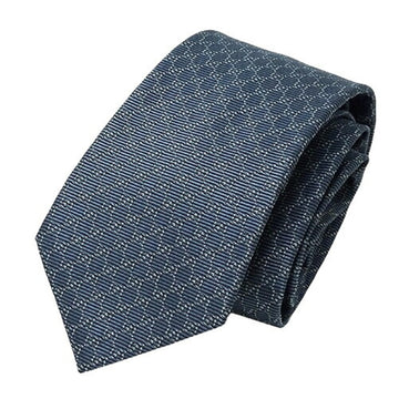 GUCCI Tie Men's Micro GG Silk Blue