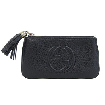 GUCCI Soho Leather Coin Case 354358 Black