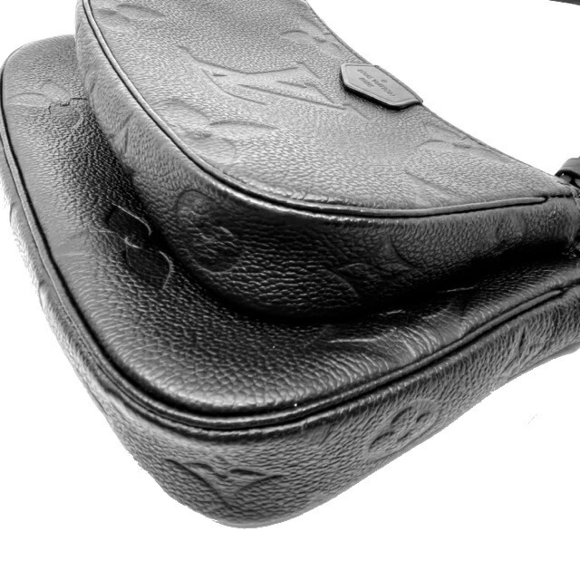 Louis Vuitton Monogram Implant Multi Pochette Accessoire Shoulder Bag Noir  M80399 Accessoires