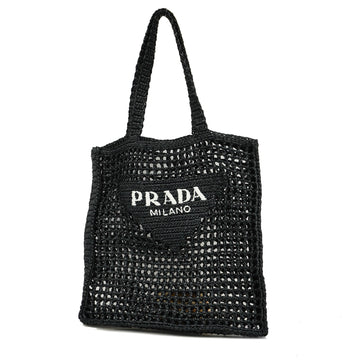 Prada Tote Bag Raffia Tote Women's Straw Handbag,Tote Bag Black