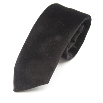 HERMES tie Black cotton