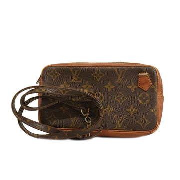 LOUIS VUITTONAuth  Monogram Pochette Marley Bandolier M51828 Women's Shoulder