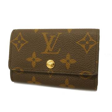 LOUIS VUITTONAuth  Monogram M62630 Men,Women,Unisex Key Case Brown