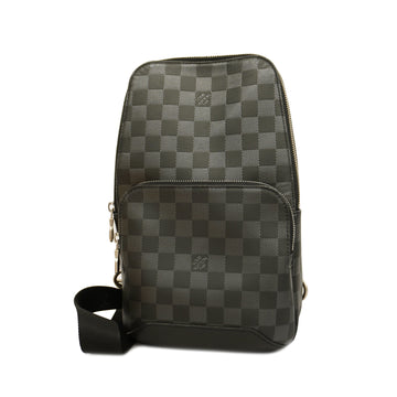 LOUIS VUITTONAuth  Damier Infini Avene Sling Bag N40097 Men's Sling Bag