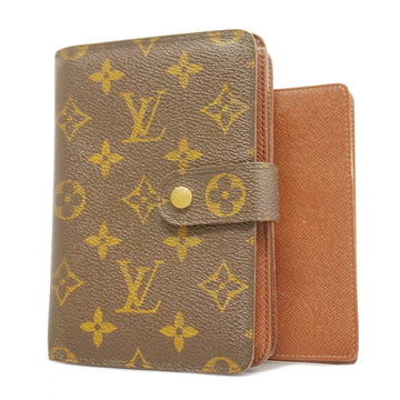 LOUIS VUITTONAuth  Monogram Porto Papier Zip M61207 Unisex Wallet [bi-fold]