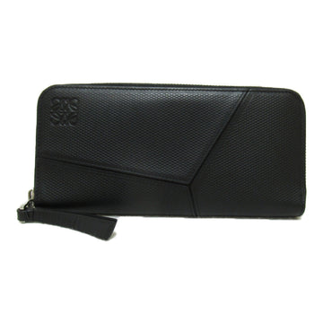 LOEWE paazule edge wallet Black leather