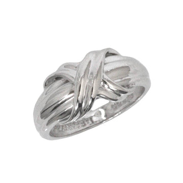 TIFFANY Ring Silver Signature No. 11 Ag 925 &Co. Women's