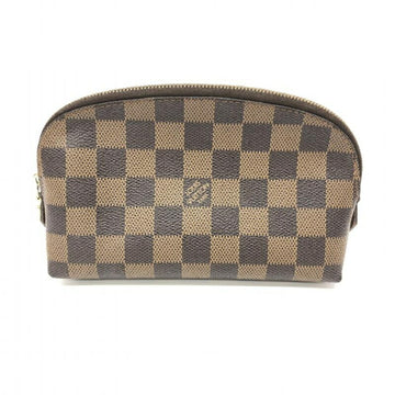 LOUIS VUITTON Pochette Cosmetic PM Damier Ebene N47516