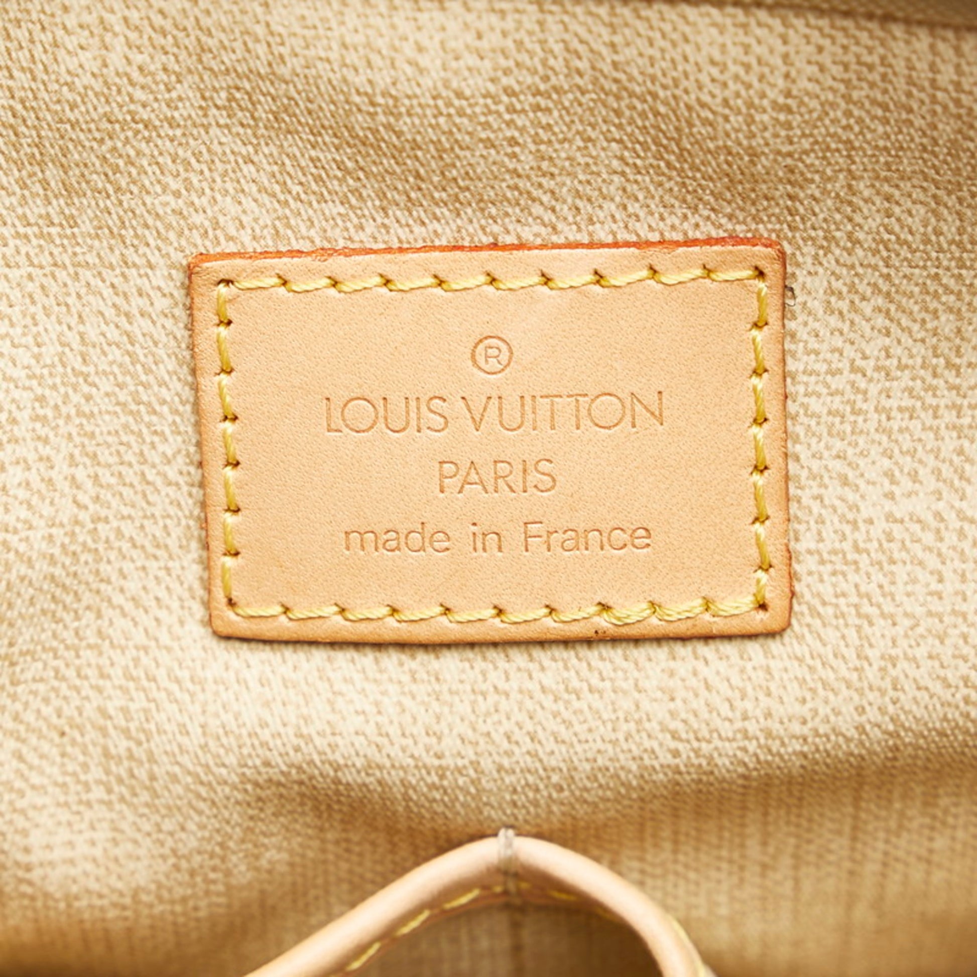 Louis Vuitton Monogram Trouville M42228 Brown Cloth ref.1007301