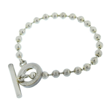 GUCCI SV925 Ball Chain Bracelet Silver Women's