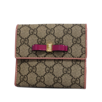 GUCCIAuth  GG Marmont 406925 Women's Wallet Beige,Pink