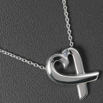 TIFFANY Loving Heart Necklace Silver 925 &Co. Women's