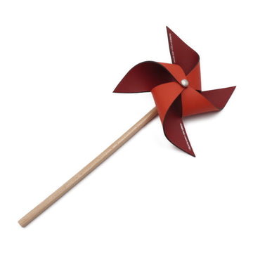 HERMES Windmill petit H Petit Other miscellaneous goods Vo Epsom Wood Coral Bordeaux Pinwheel 2022