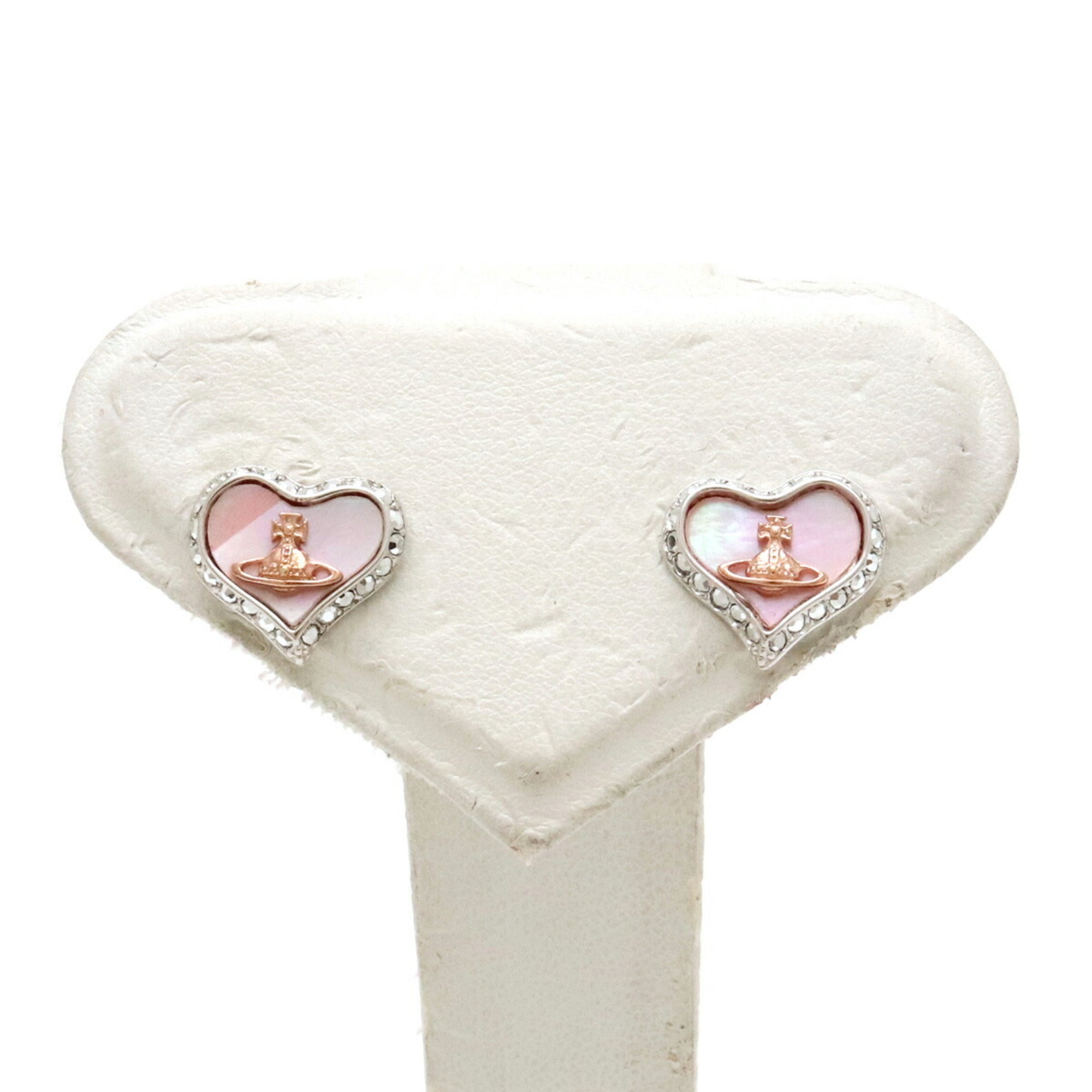 Vivienne Westwood Pink Valentina Orb Earrings | Jules B