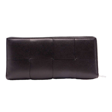 BOTTEGA VENETA BOTTEGAVENETA Wallet Men's Long Leather Zip Around Black 708612