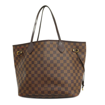 LOUIS VUITTON Tote Bag Damier Neverfull MM N51105 Ebene Women's