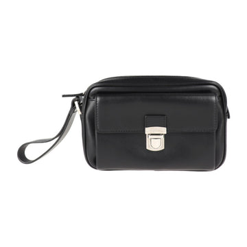 SALVATORE FERRAGAMO second bag 24 9596 leather black