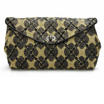 BOTTEGA VENETA Clutch Bag 223006 Intrecciato Leather Pochette Women's