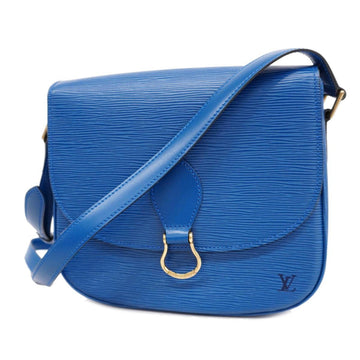 LOUIS VUITTON Shoulder Bag Epi Saint Cloud M52195 Toledo Blue Ladies